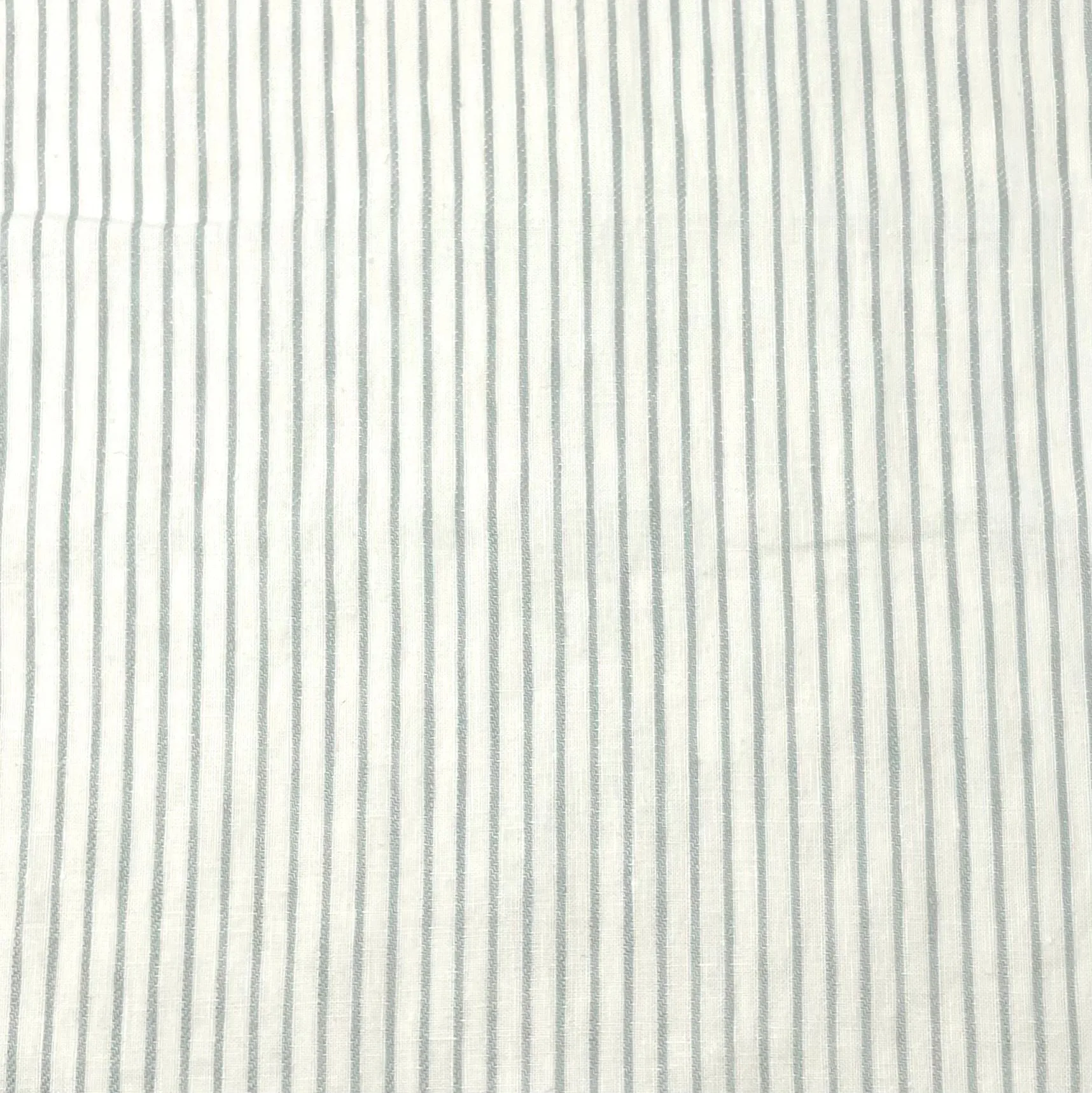 1/2" Narrow Stripe 100% Natural Linen Fabric By The Yard/CL1002
