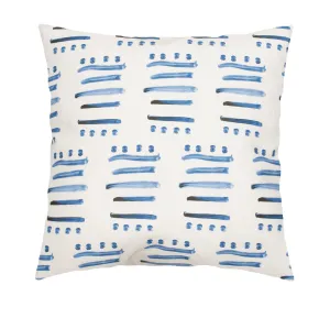 14 Layers Indigo Pillow