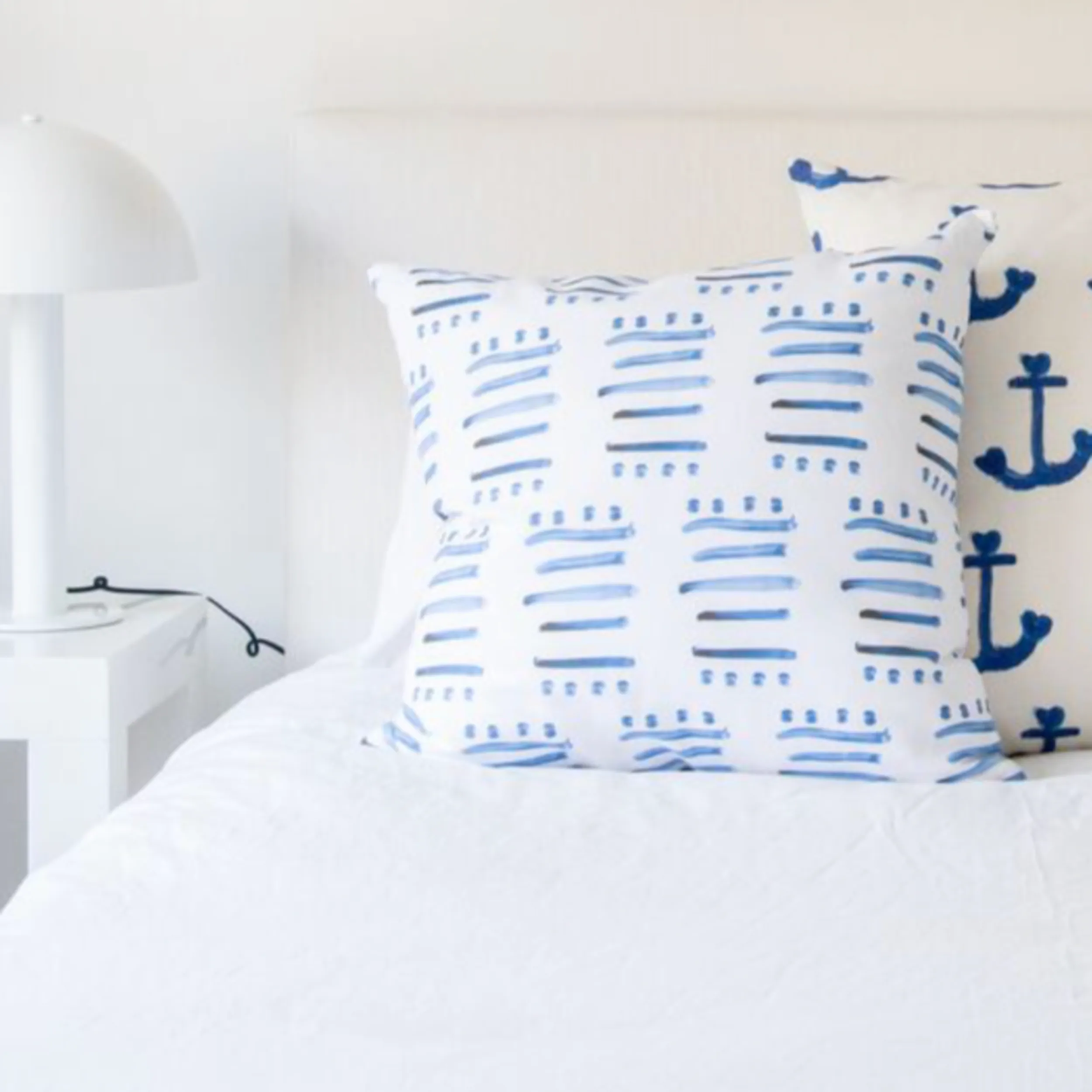 14 Layers Indigo Pillow