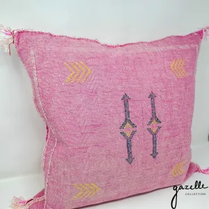 18x18 Moroccan Cactus Sabra Silk Pillow