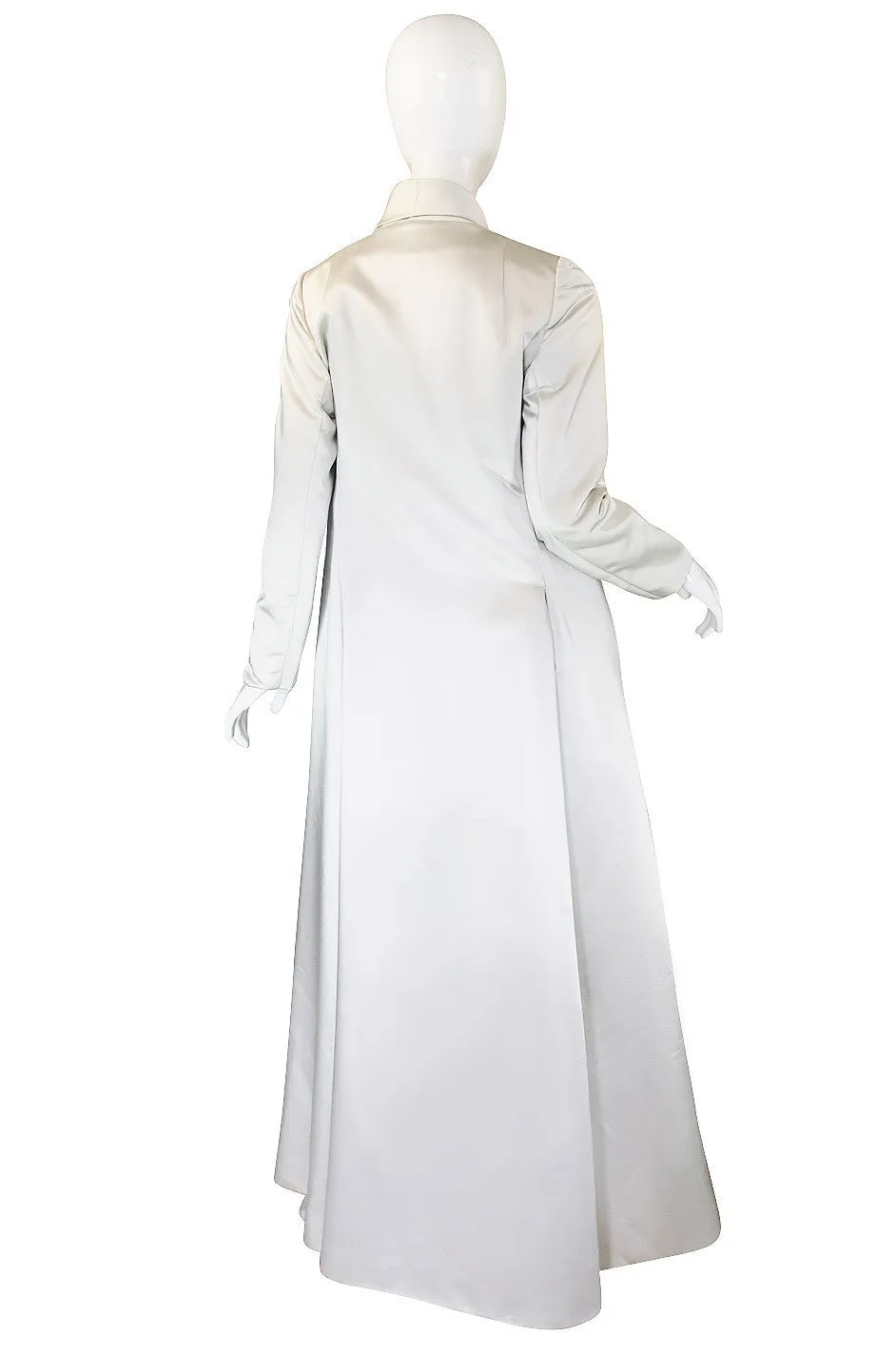 1960s Phenomenal Roger Freres Silk Opera Coat