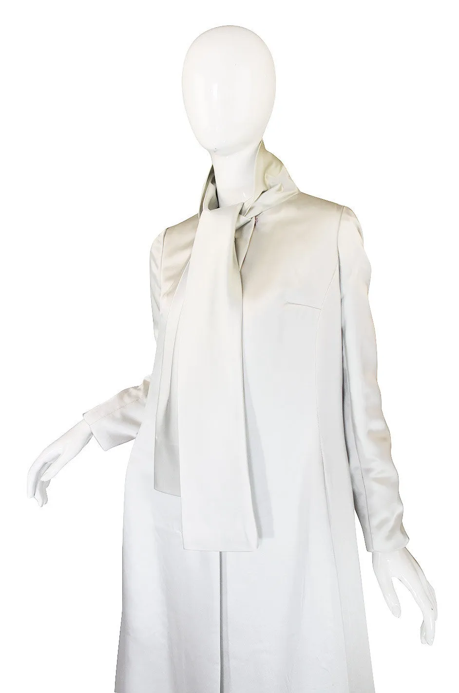 1960s Phenomenal Roger Freres Silk Opera Coat