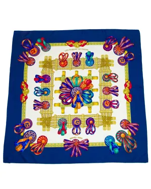 1993 Les Rubans du Cheval Silk Scarf