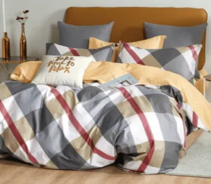 200 Thread Count Cotton Printed Amsterdam Duvet Covers Set