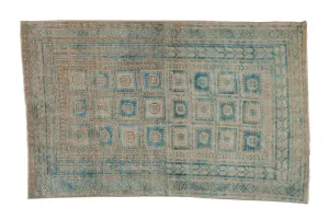 3.5x5.5 Vintage Distressed Belouch Rug