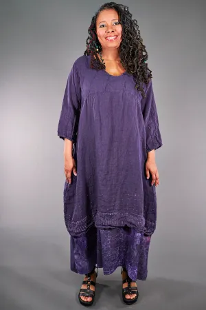 7156 Occasion Dress - Violet Ink-P