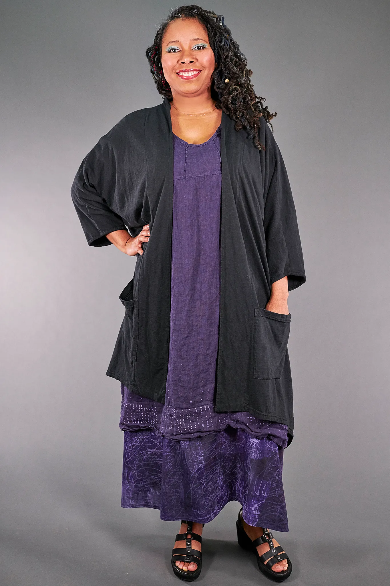 7156 Occasion Dress - Violet Ink-P