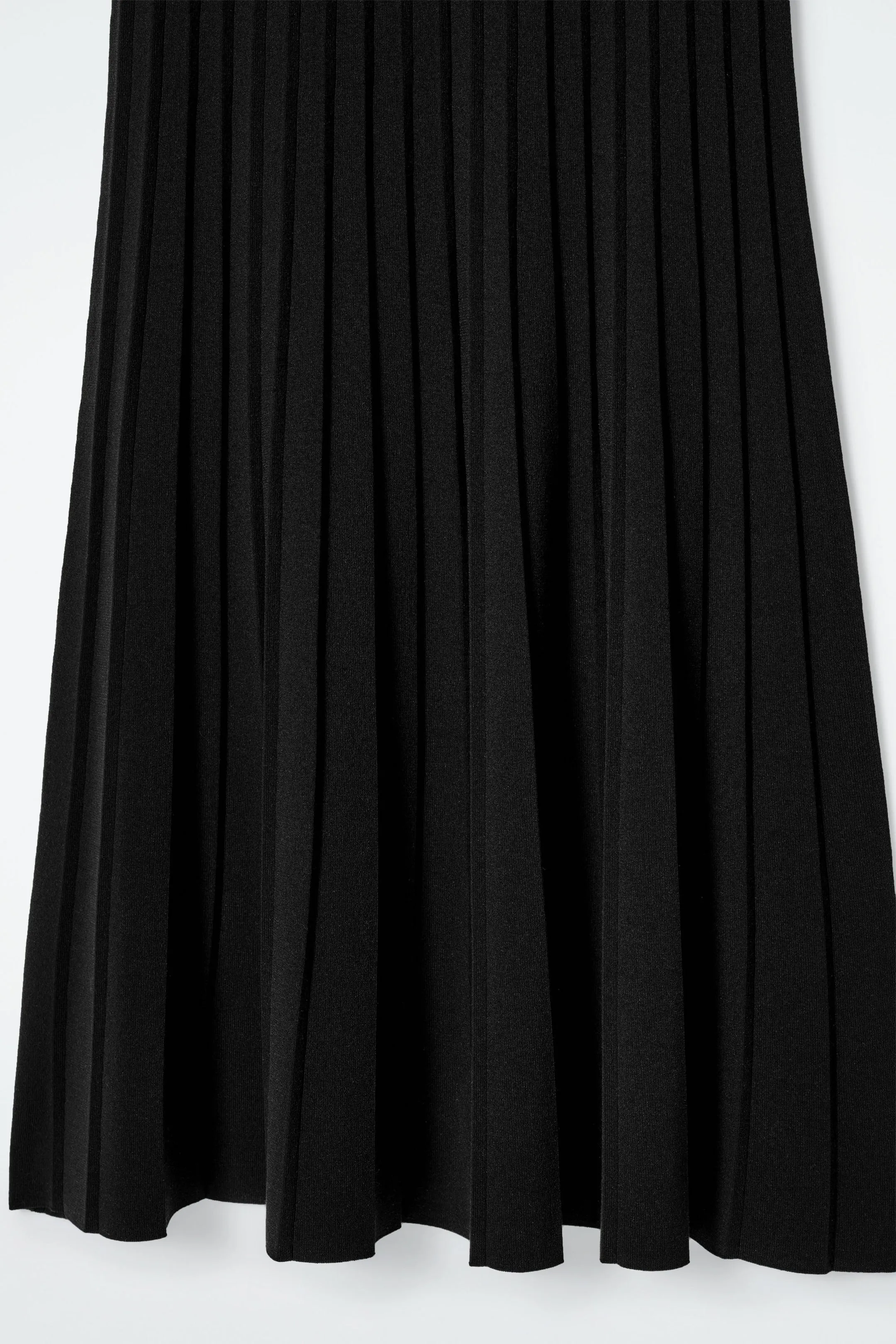 A-line linen-blend maxi dress