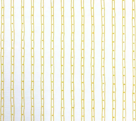 Alan Campbell Fabric: Soho Vertical - Custom Taxicab on White Belgian Linen / Cotton