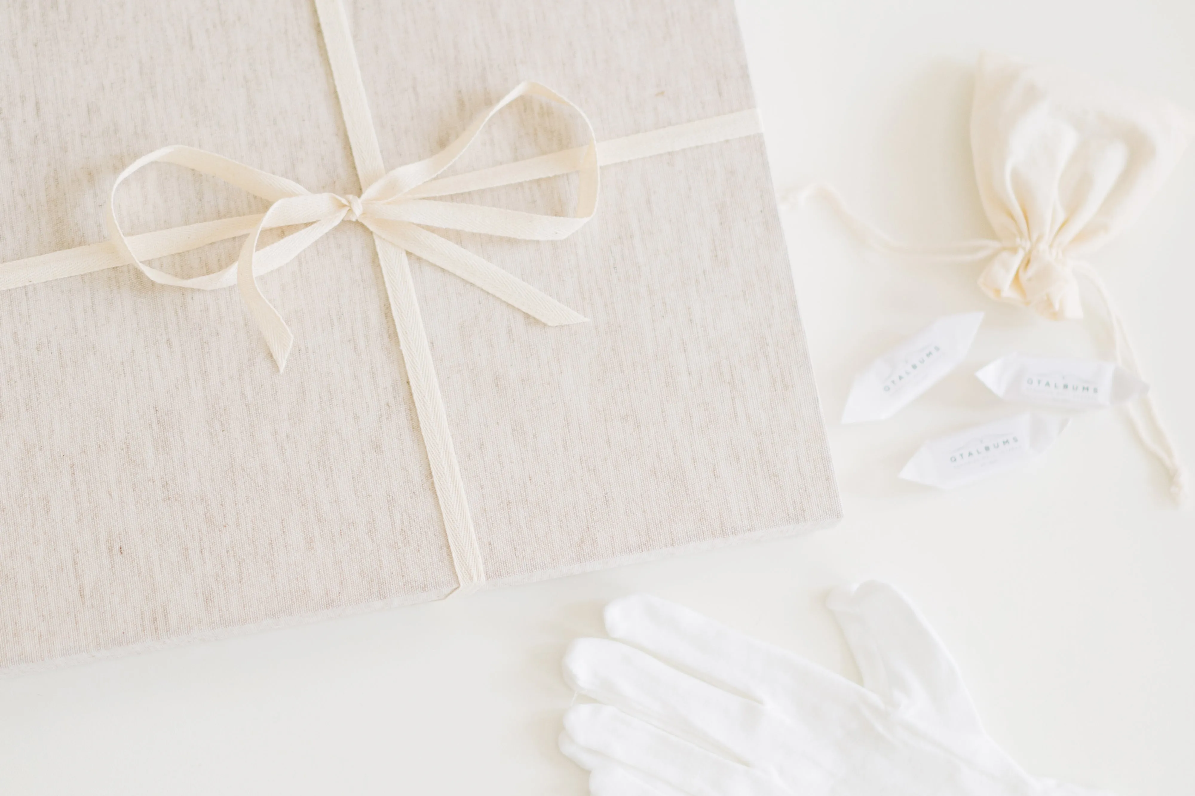 Album Lid Box - Standard Linen