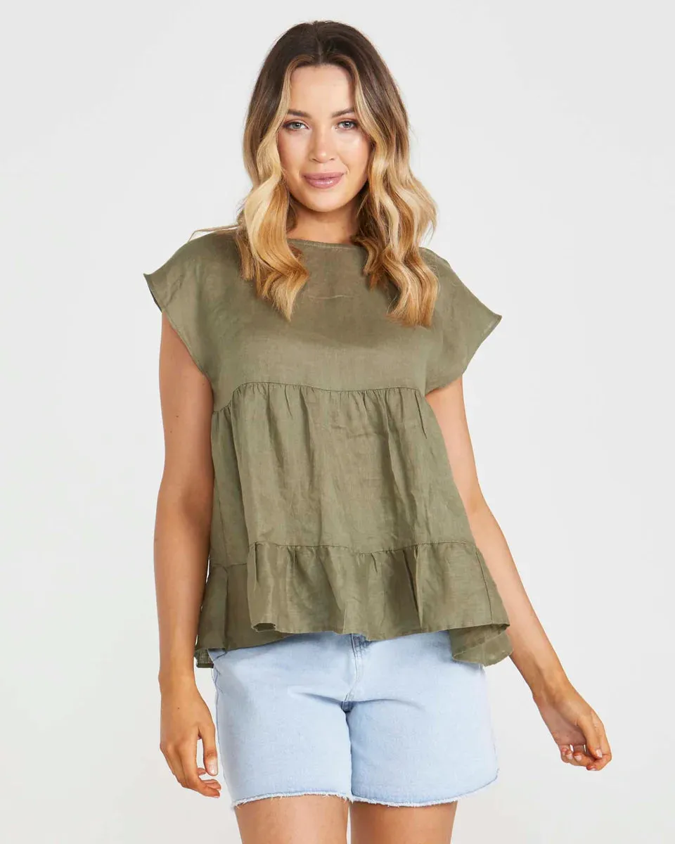 Alina Tiered Top
