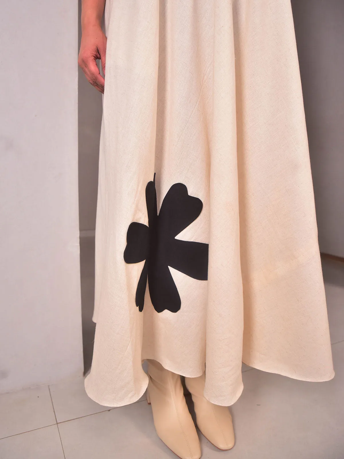 Amara Dress with Applique