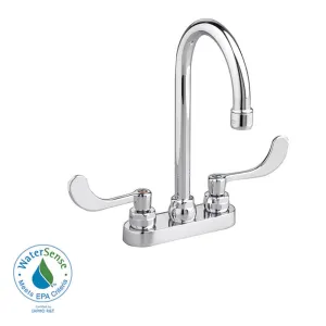 American Standard Monterrey Centerset Bathroom Faucet with Double Lever Handles