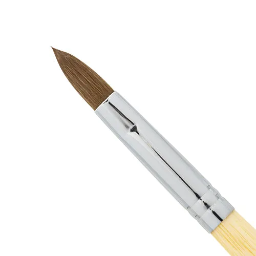 Americanails Faux Kolinsky | Acrylic Brush Oval #12