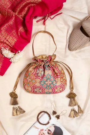 Amna Potli bag - Cream