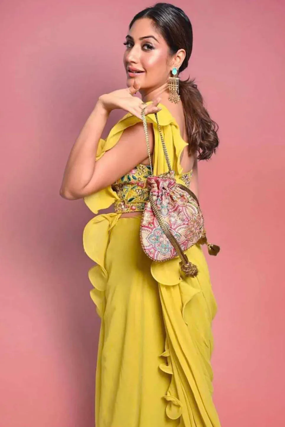 Amna Potli bag - Cream