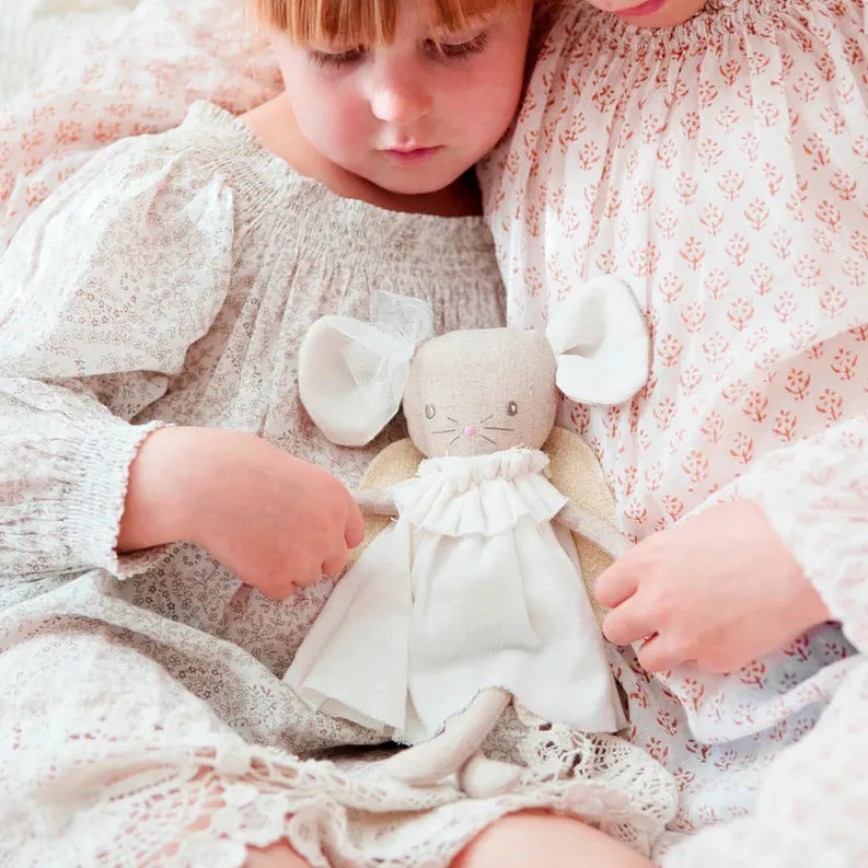 Angel Baby Mouse Ivory Gold