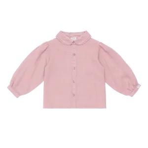 Anoeche Linen Blouse | Purple Violet
