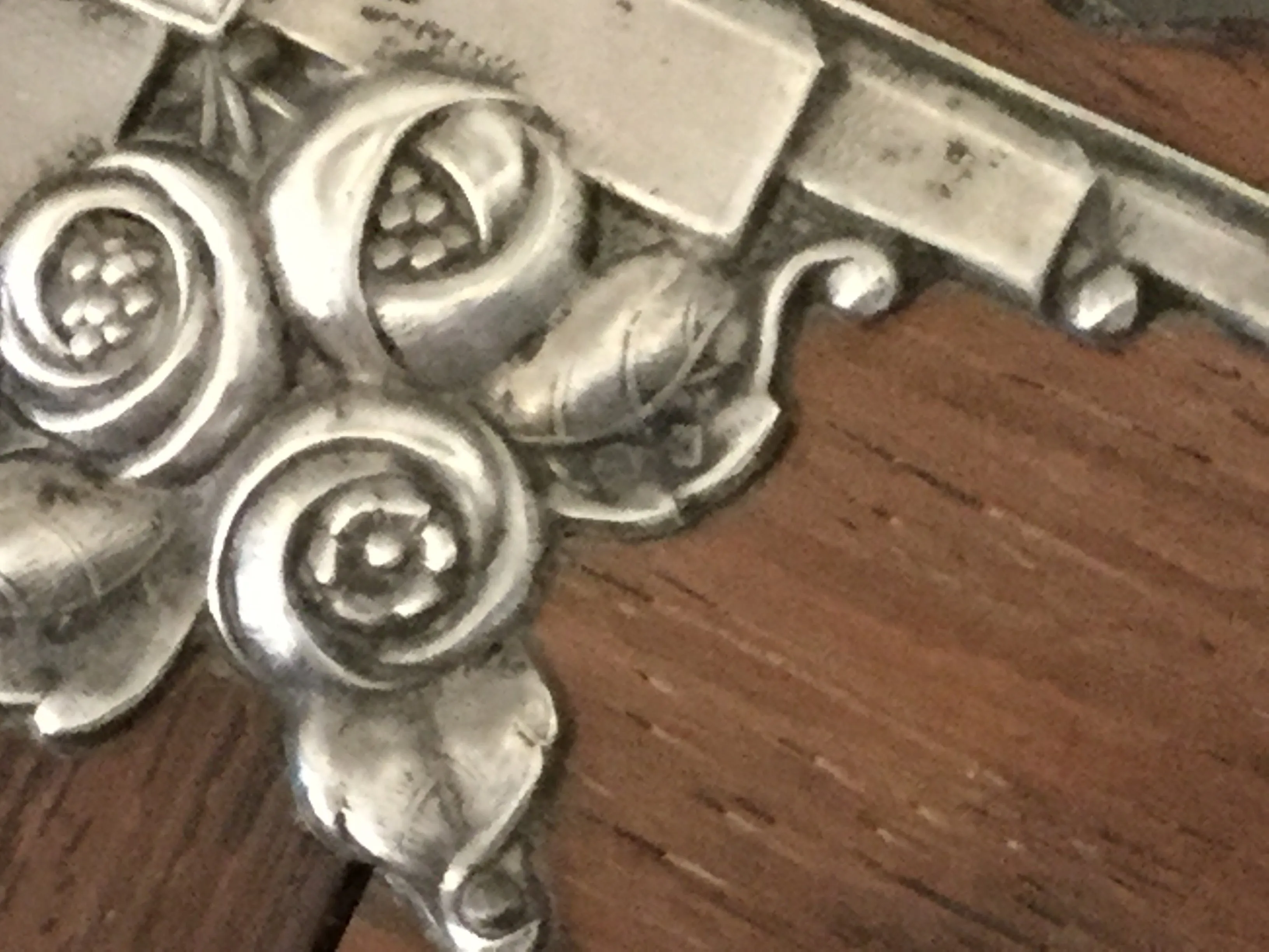 Antique Indo-Portuguese Mounted Silver Jewelry Box
