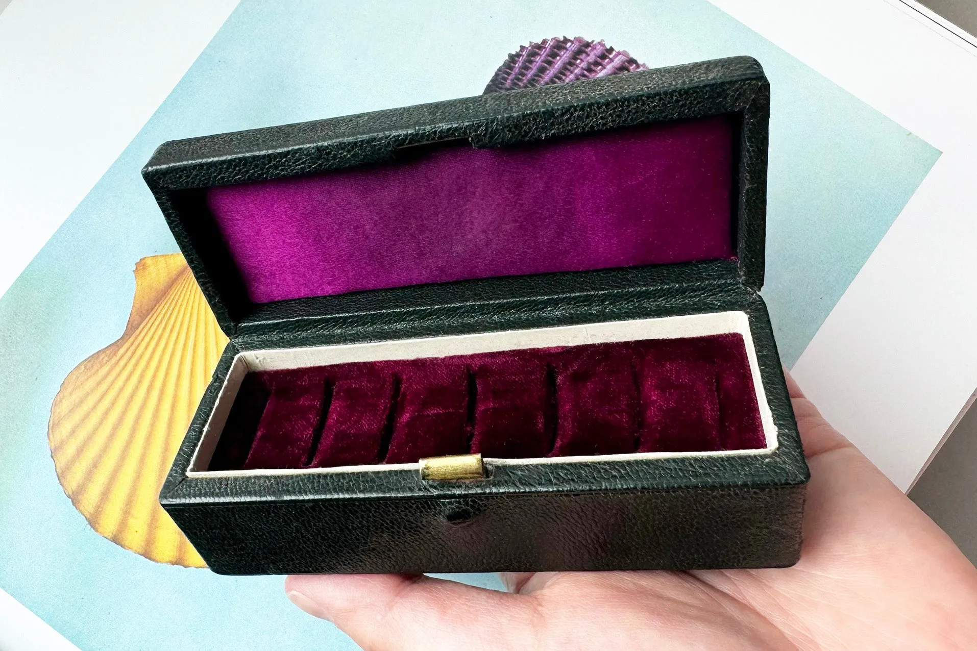 Antique Multi Ring Box