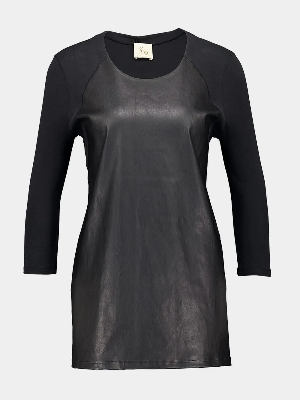 Astraemus Tap Shoe Leather Blouse