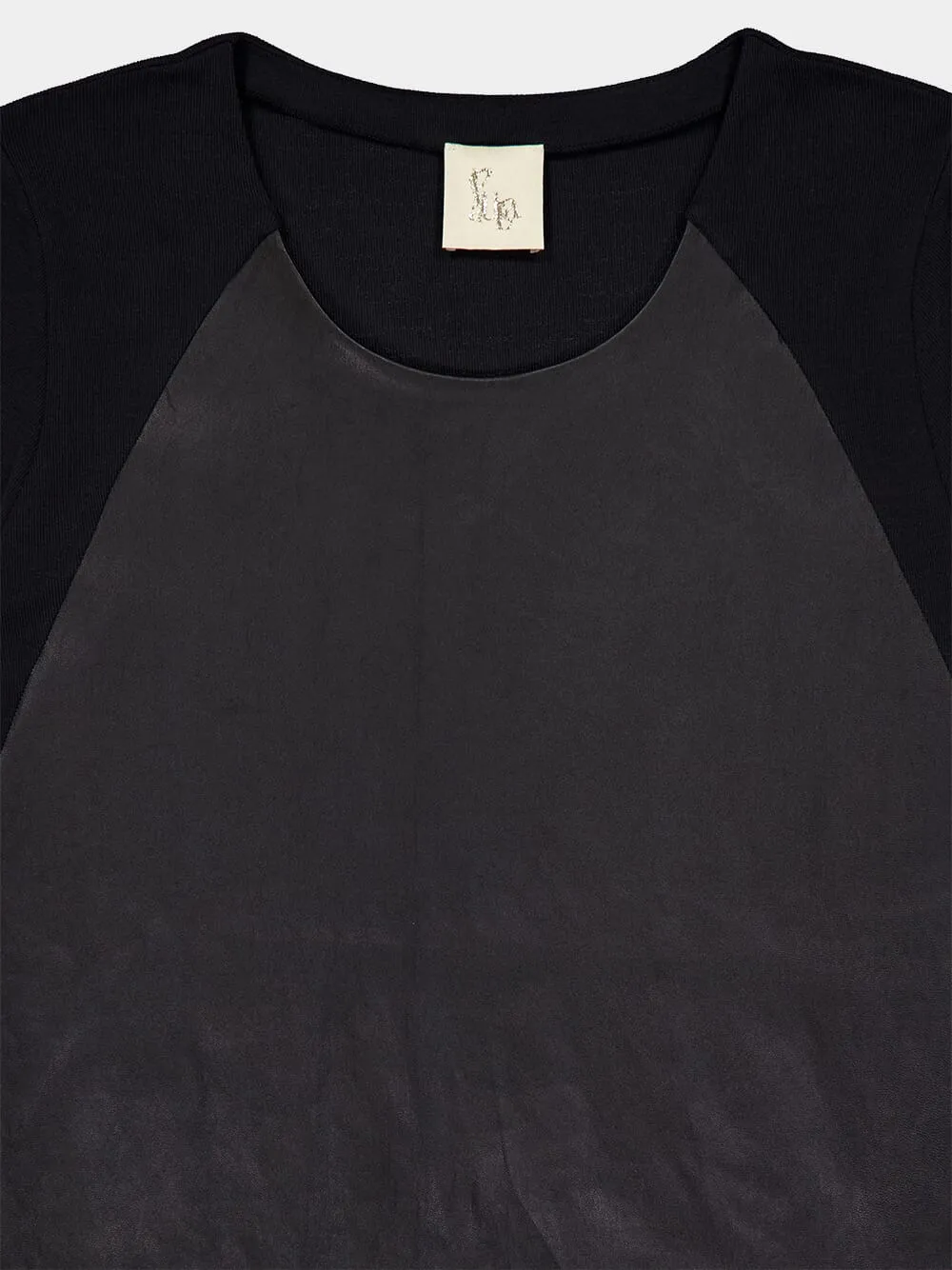 Astraemus Tap Shoe Leather Blouse