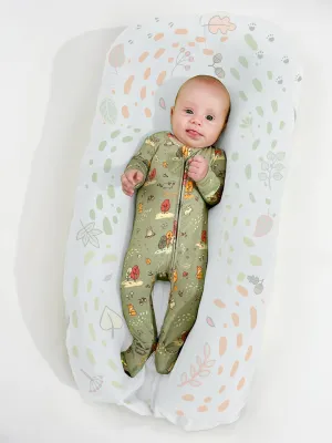 Autumn Animals Bamboo Convertible Footie