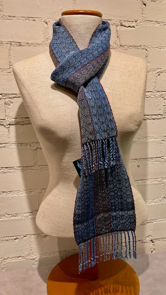 Bamboo and Tencel Hand Woven Scarf - SS103