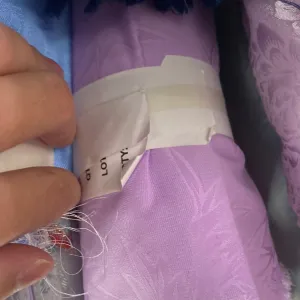 Bamboo Damask - Duck Weave - Plum