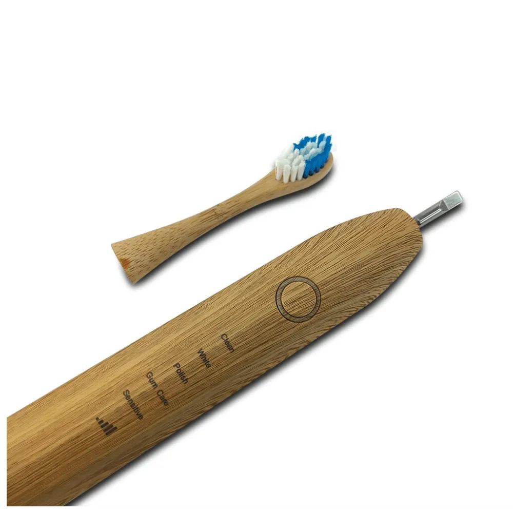 Bamboo Electric Toothbrush Set
