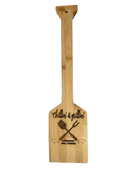 Bamboo Grill Scraper