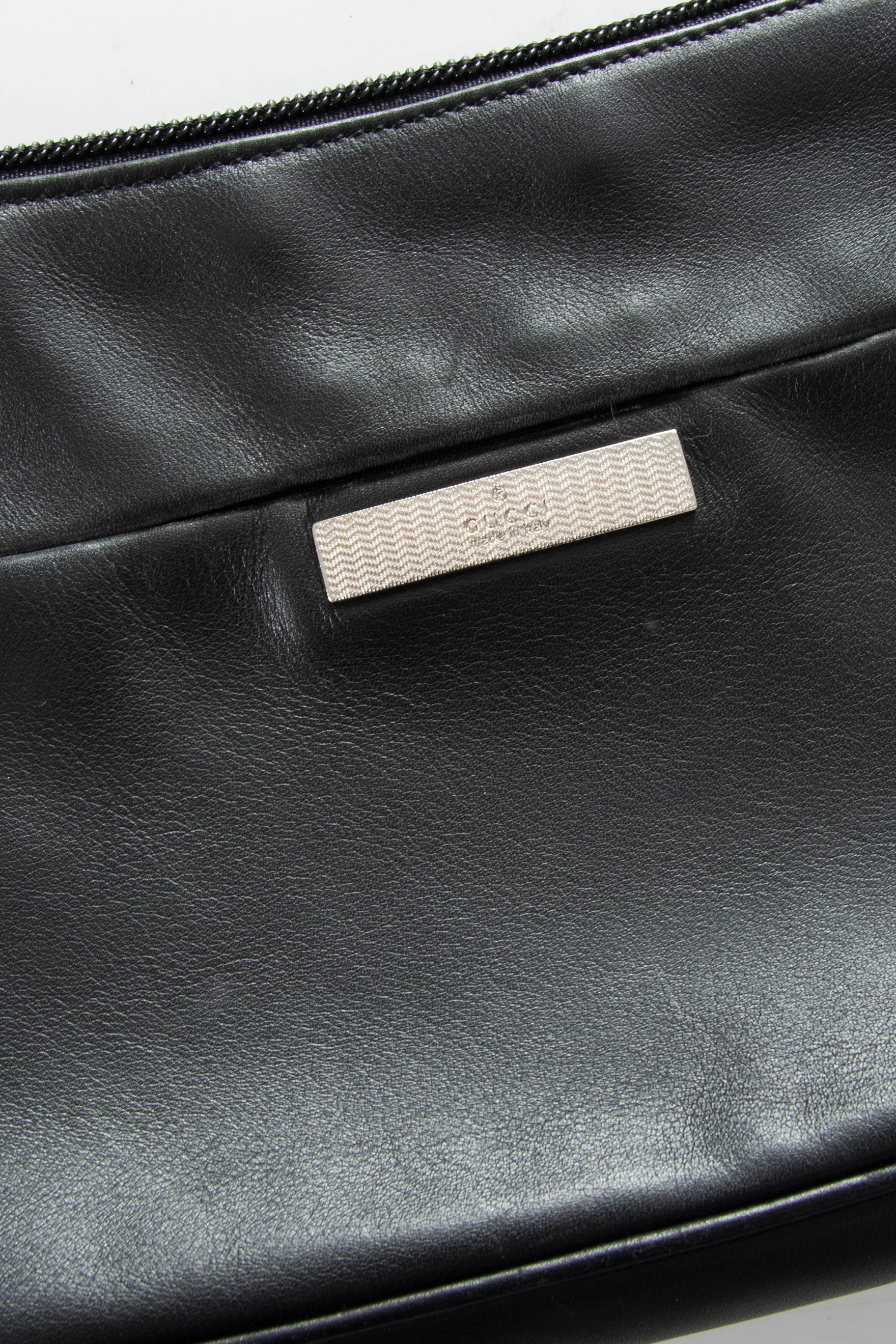 Bamboo Handle Bag in Black