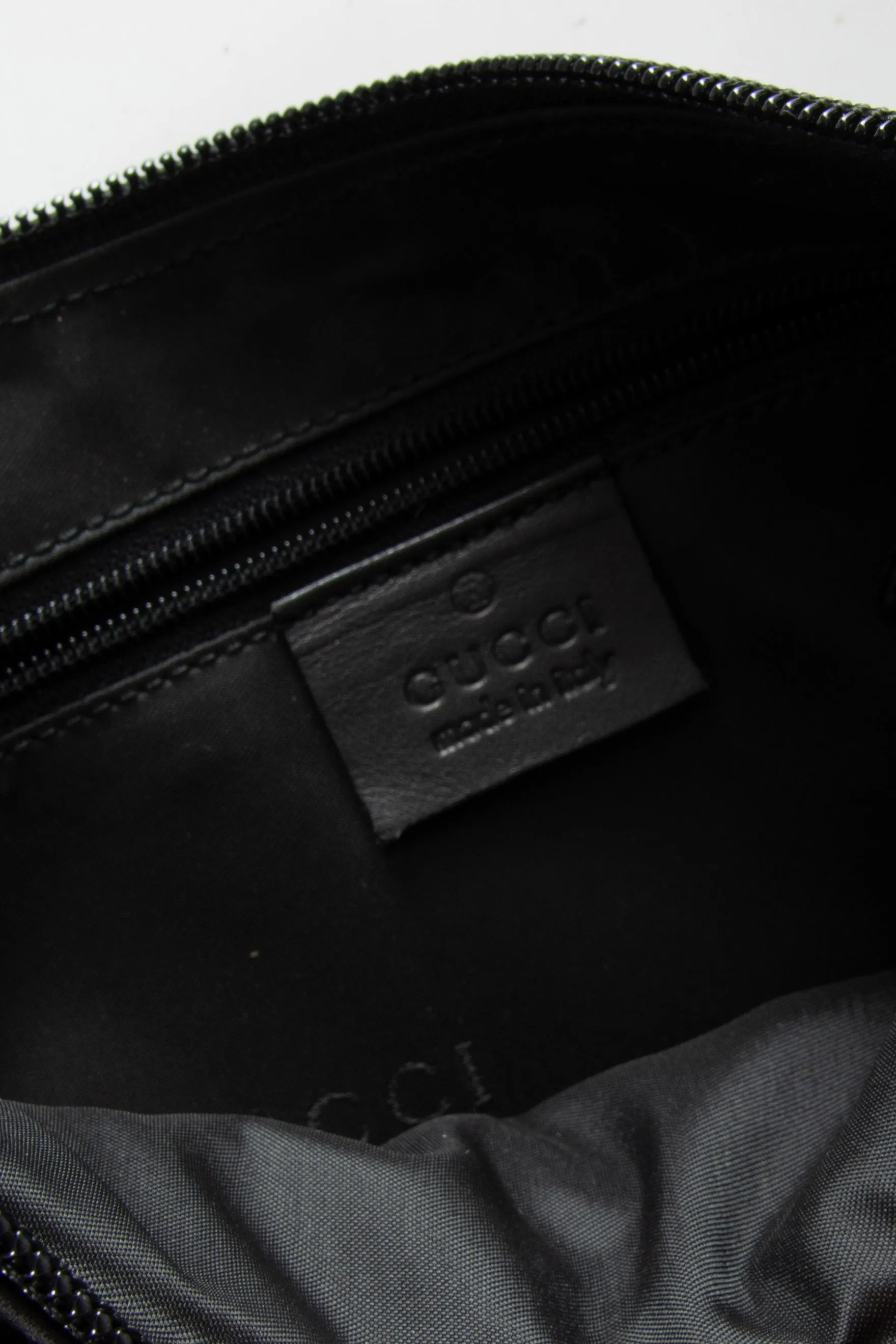 Bamboo Handle Bag in Black