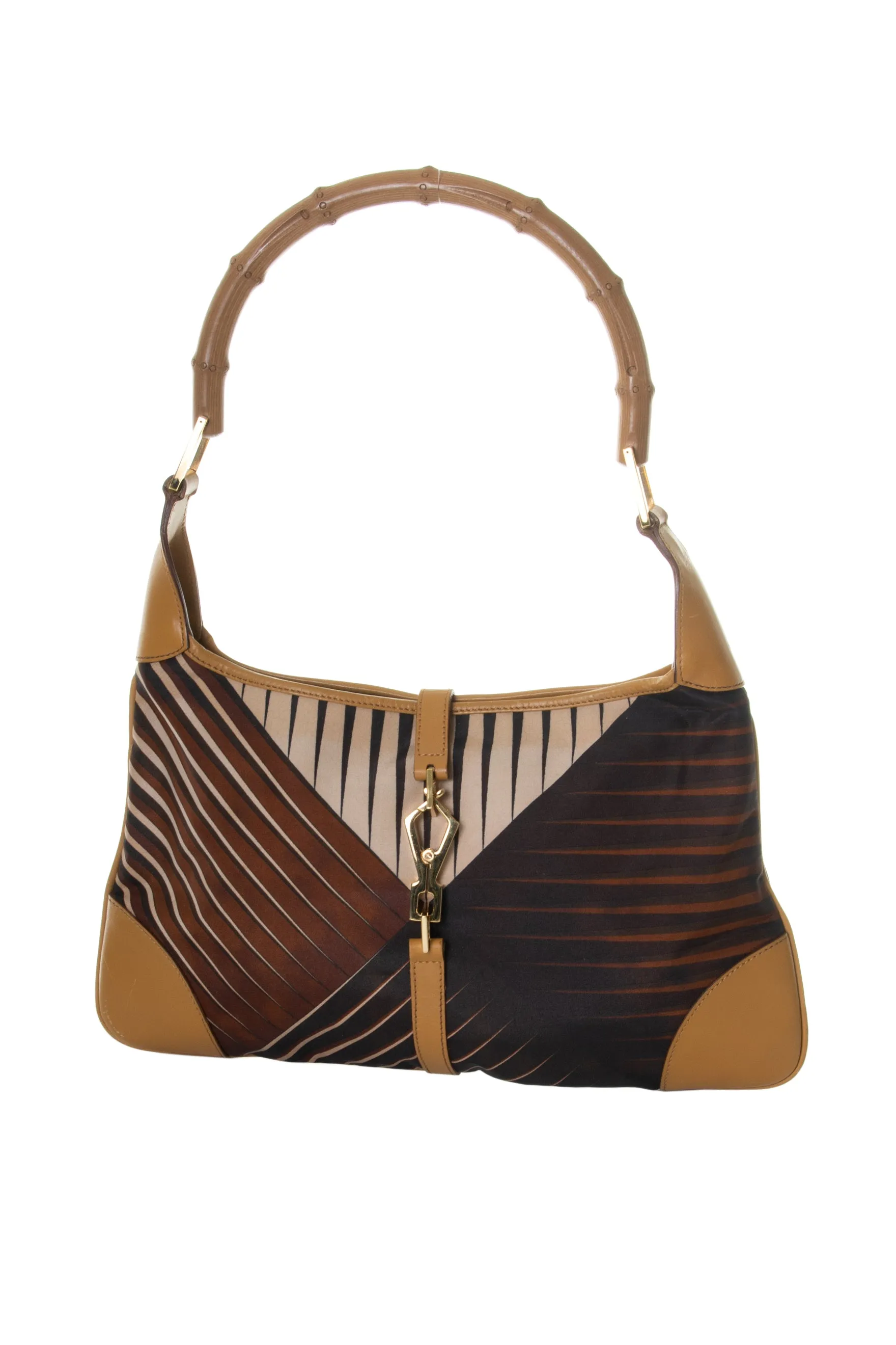 Bamboo Handle Jackie Bag