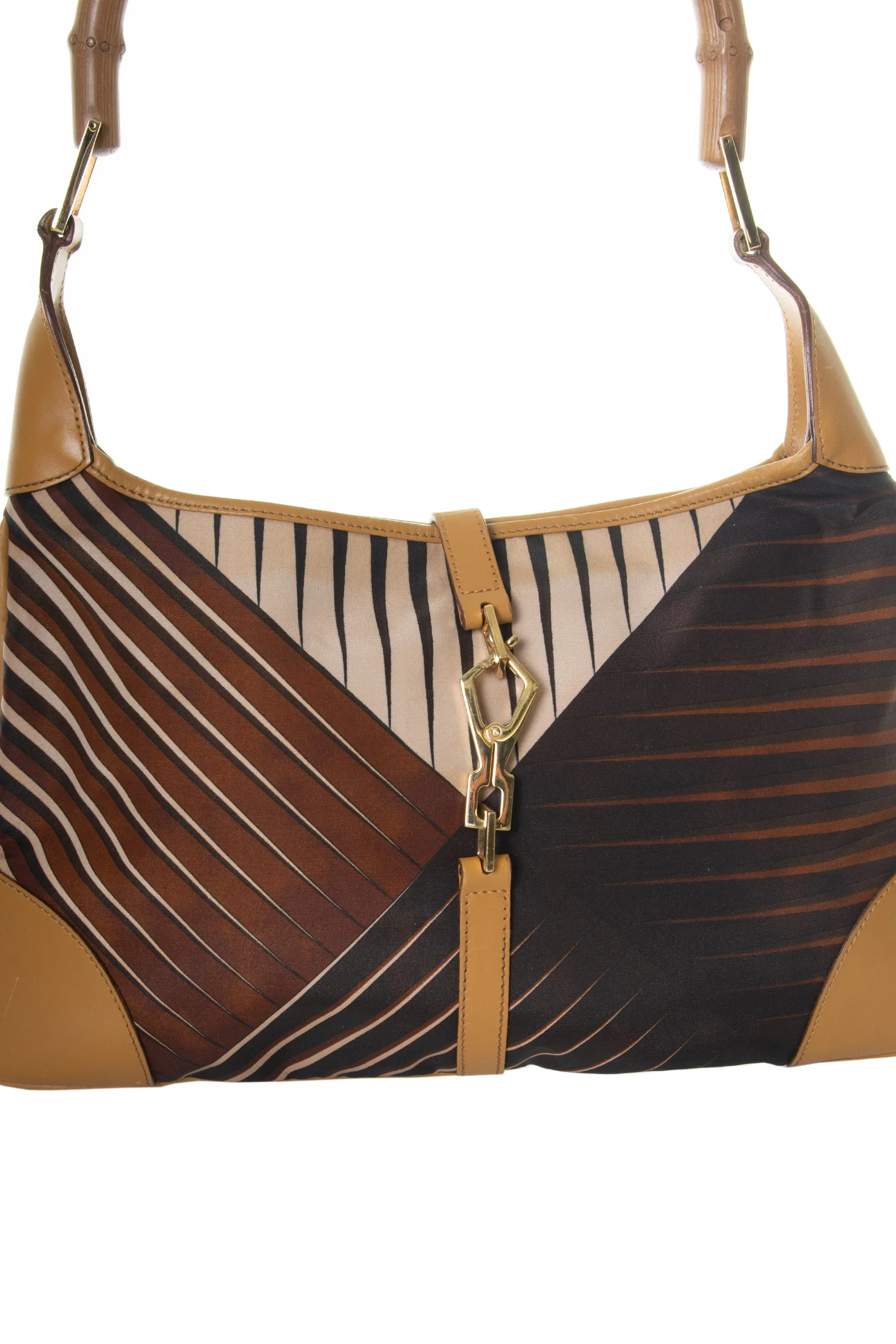 Bamboo Handle Jackie Bag