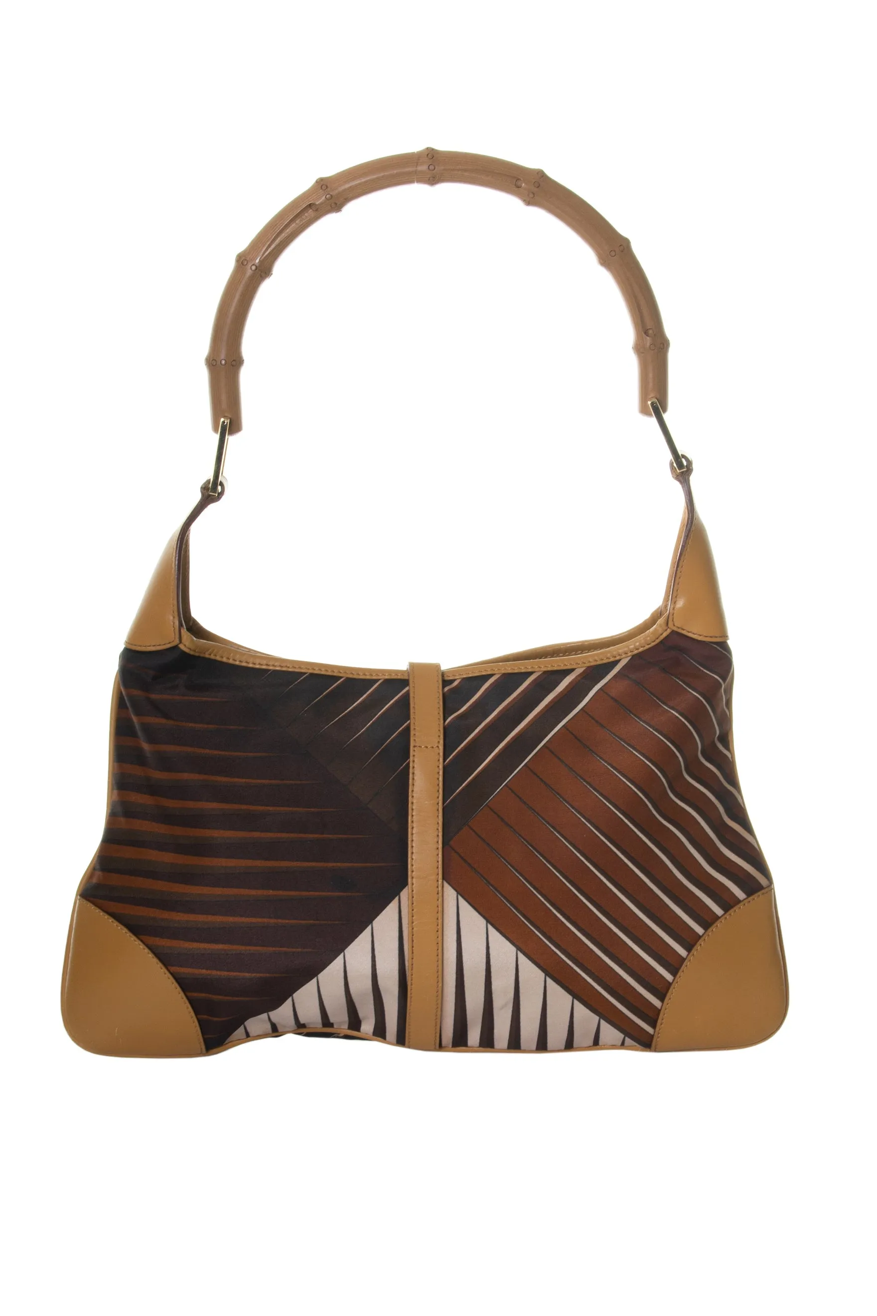 Bamboo Handle Jackie Bag