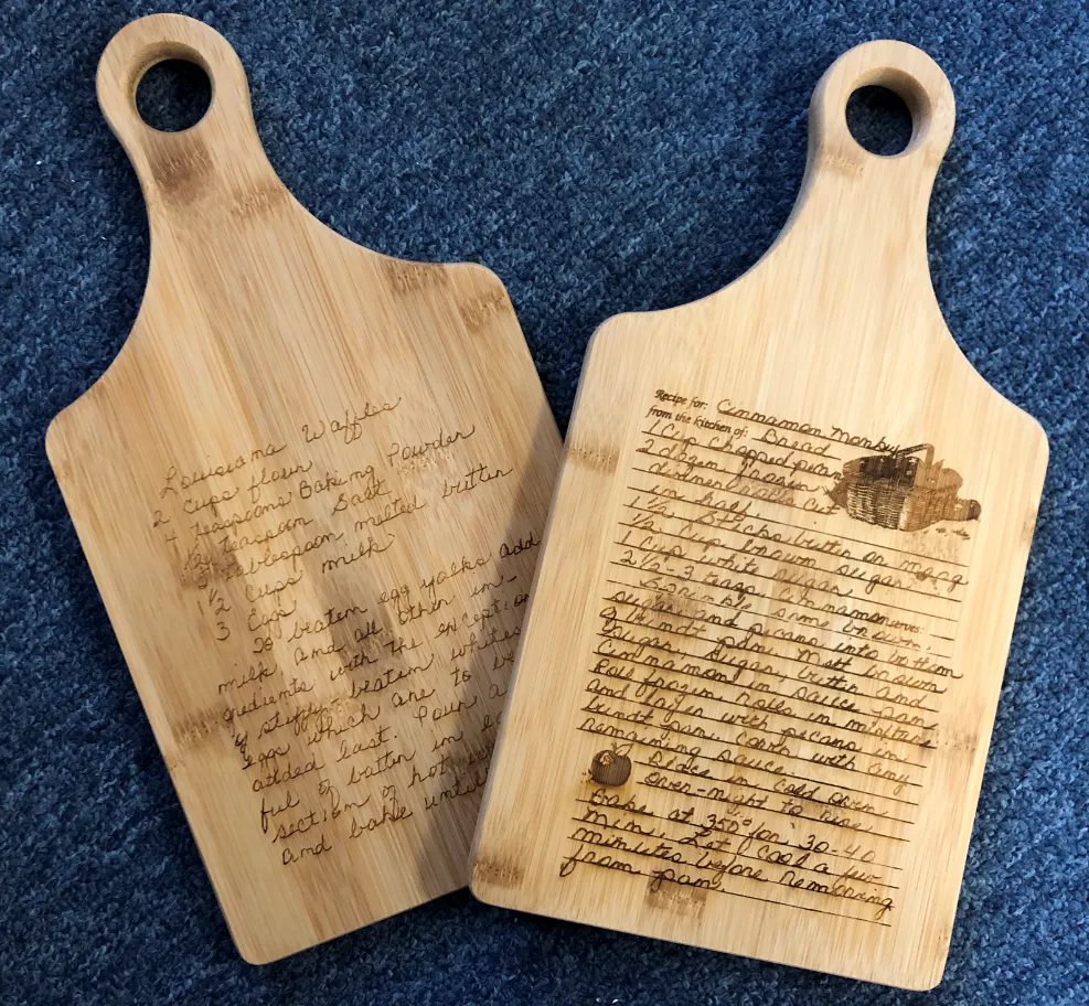 Bamboo Paddle Shape Cutting Board