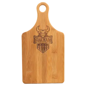 Bamboo Paddle Shape Cutting Board