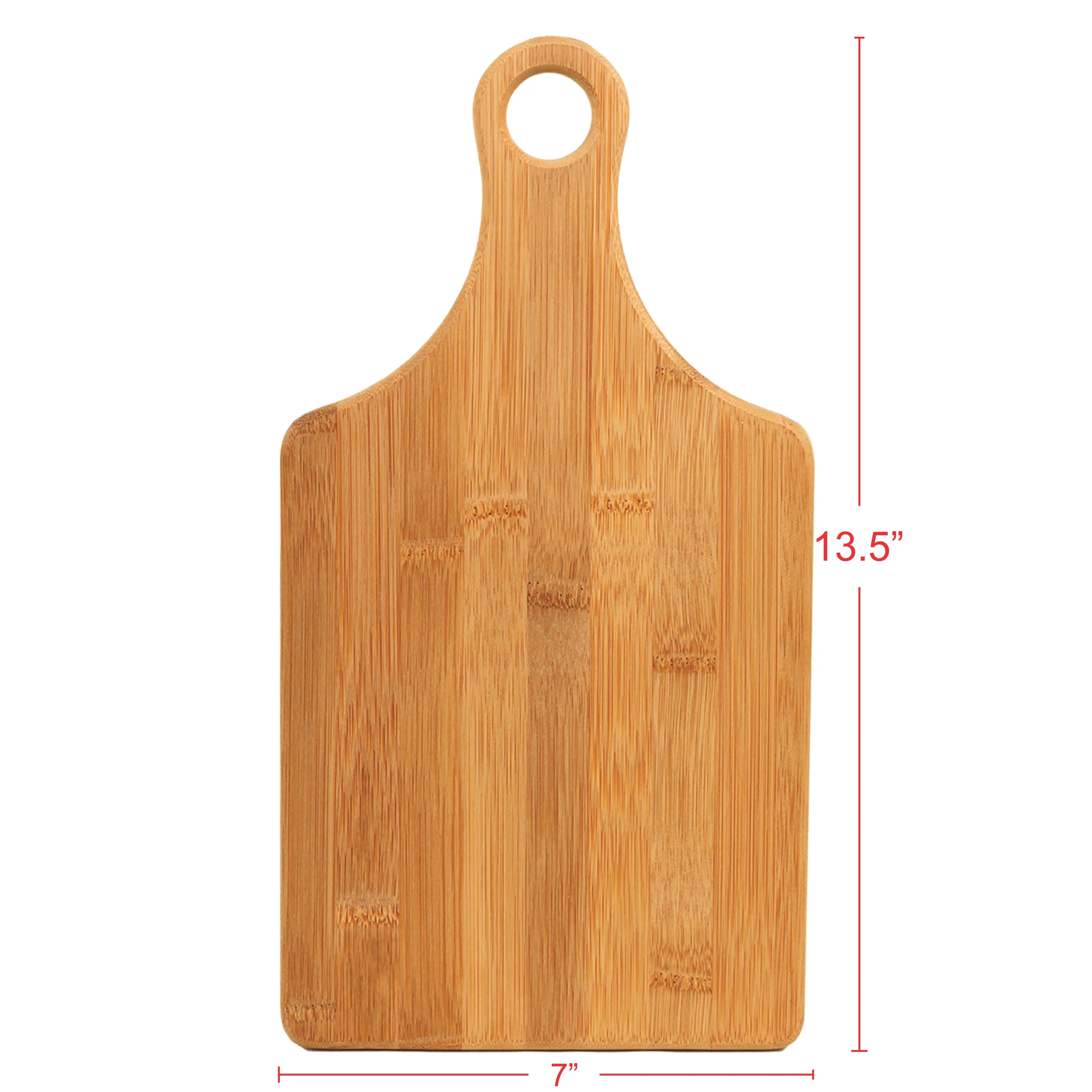 Bamboo Paddle Shape Cutting Board