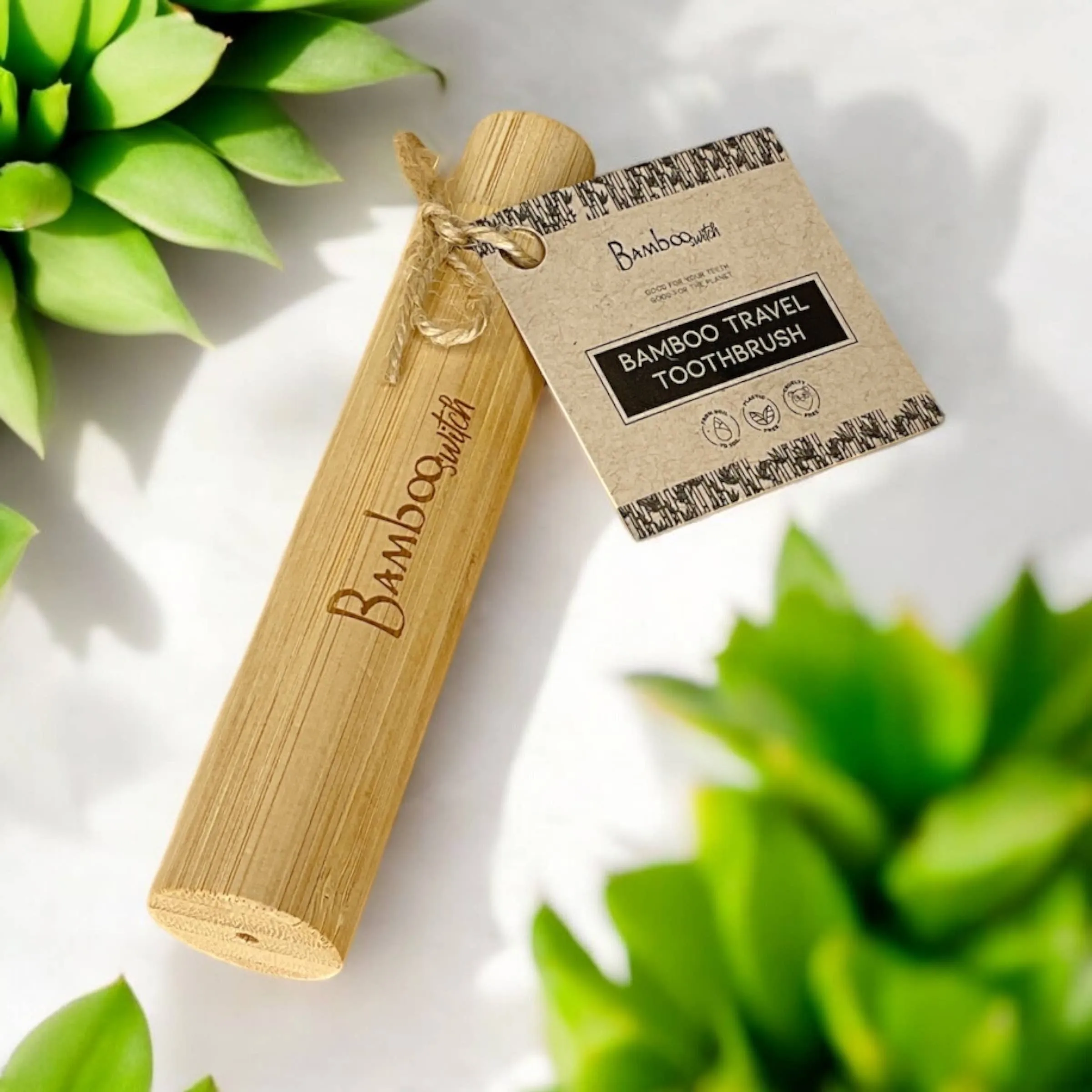 Bamboo Switch - Compostable Bamboo Travel Toothbrush