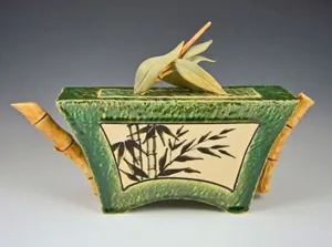 Bamboo Teapot Sculpture