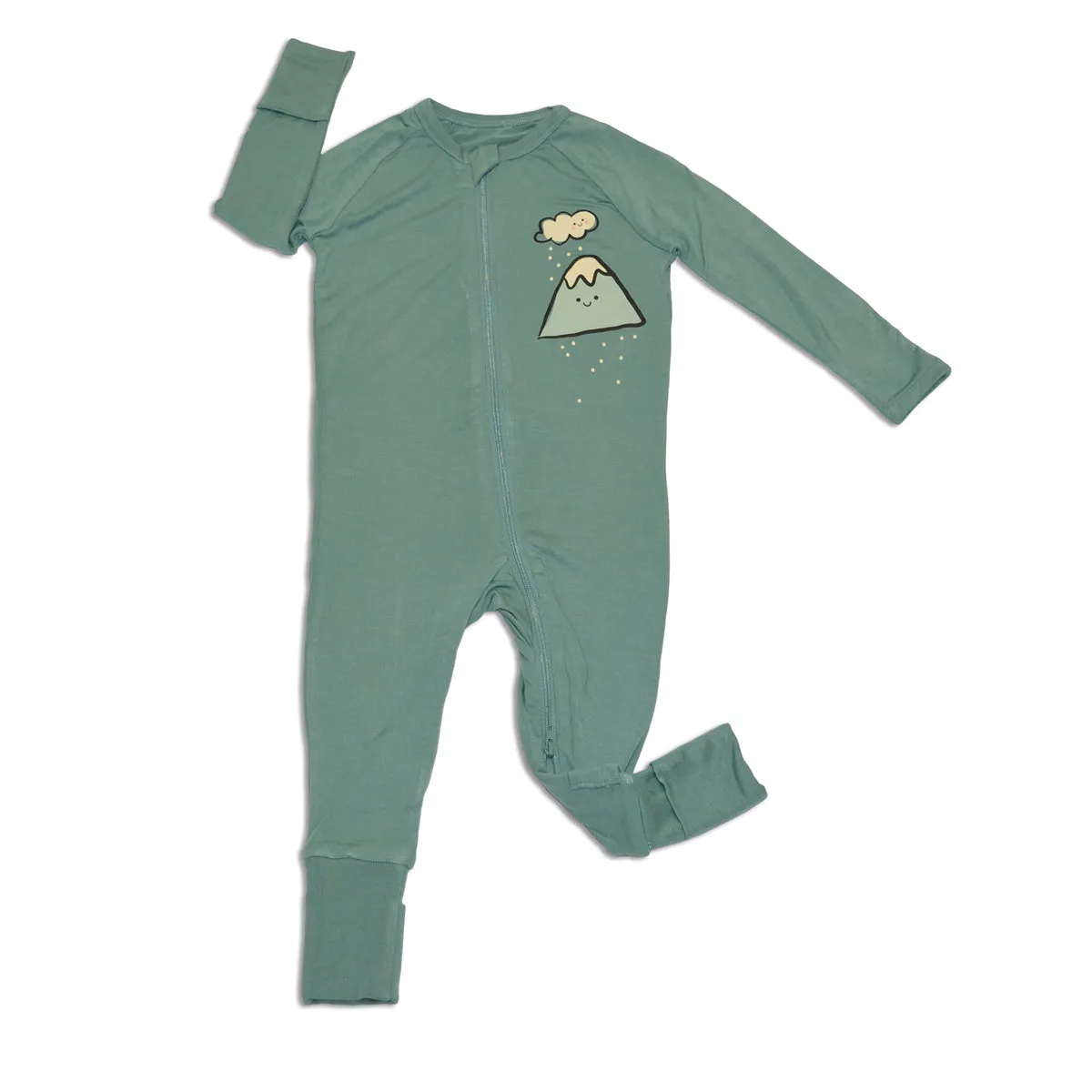 Bamboo Two Way Zipper Romper (West Coast)