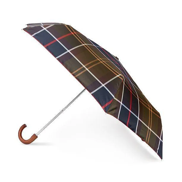 Barbour Tartan Mini Umbrella