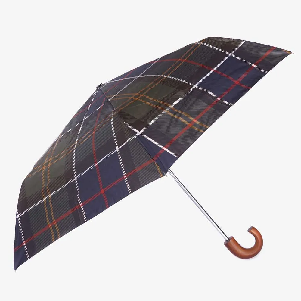 Barbour Tartan Mini Umbrella