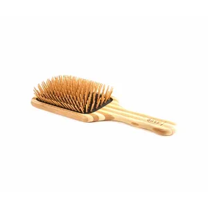Bass Brushes - The Green Brush - Bamboo Handle and Pins 18P