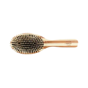 Bass Brushes - The Green Brush - Bamboo Handle and Pins (20P)