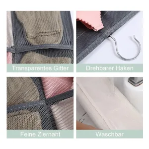 Beidseitig hängende Garderobe Organizer