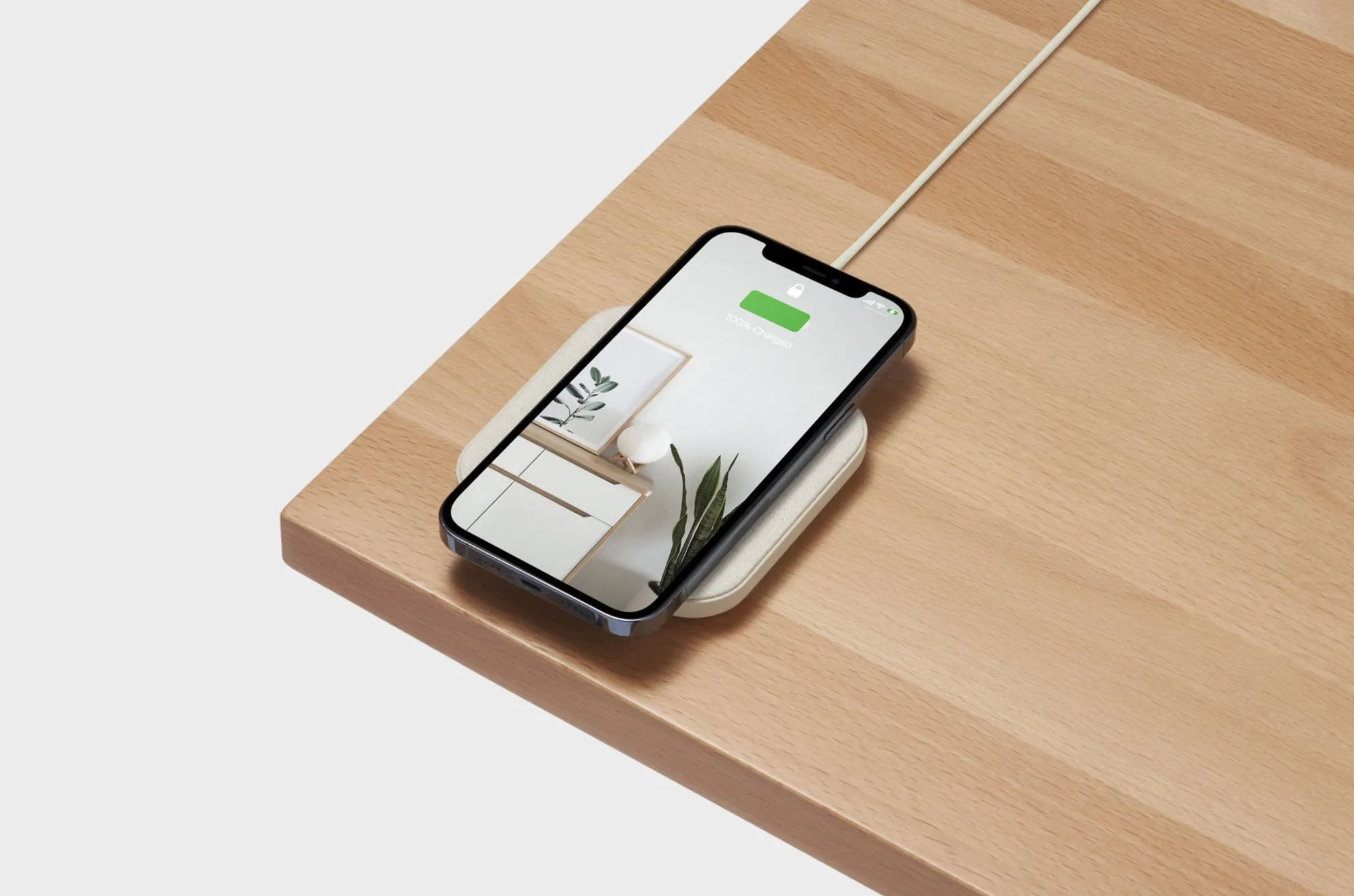 BELGIAN LINEN CATCH:1 WIRELESS CHARGER