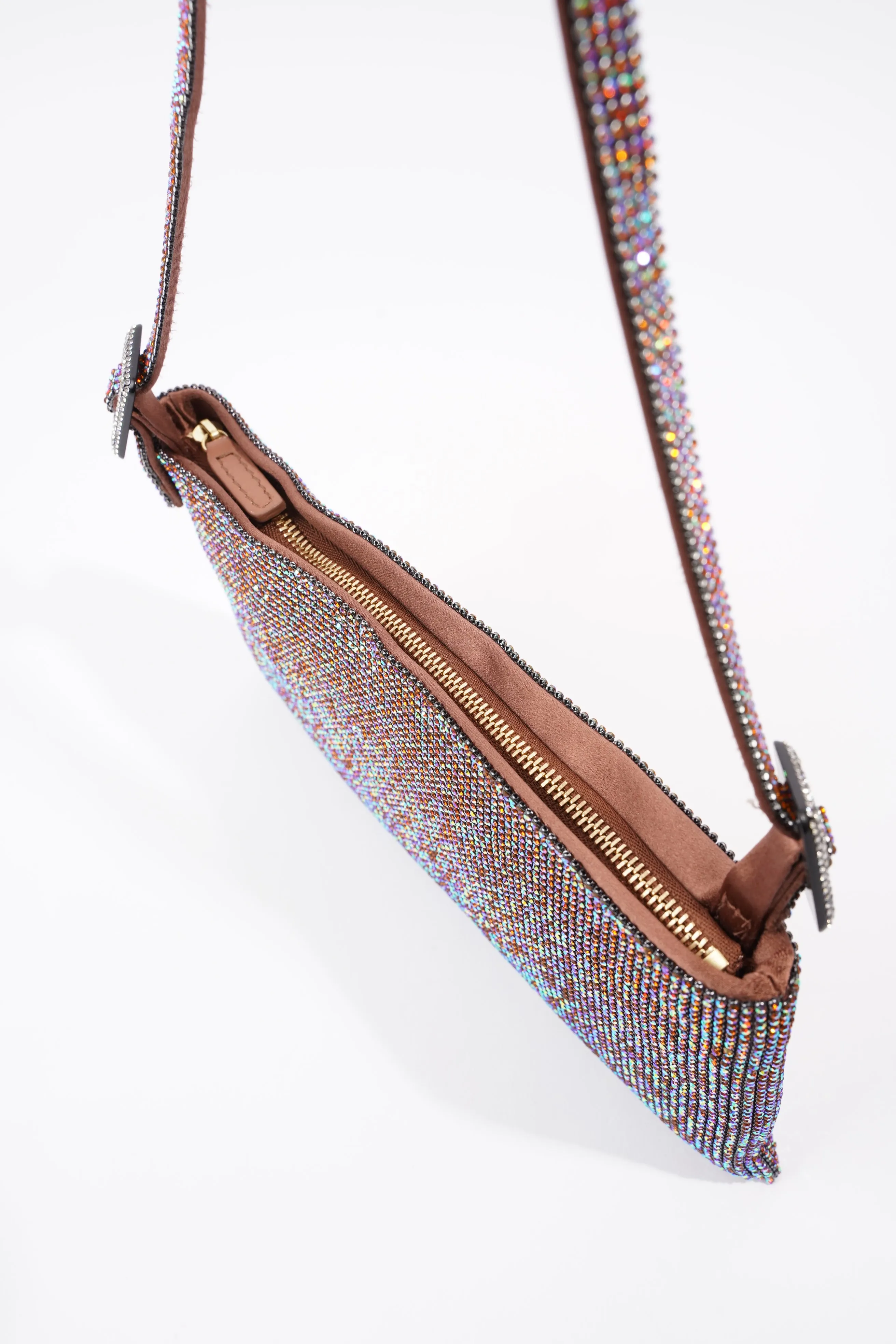 Benedetta Bruzziches Your Best Friend La Grande Rose Gold Crystal Silk