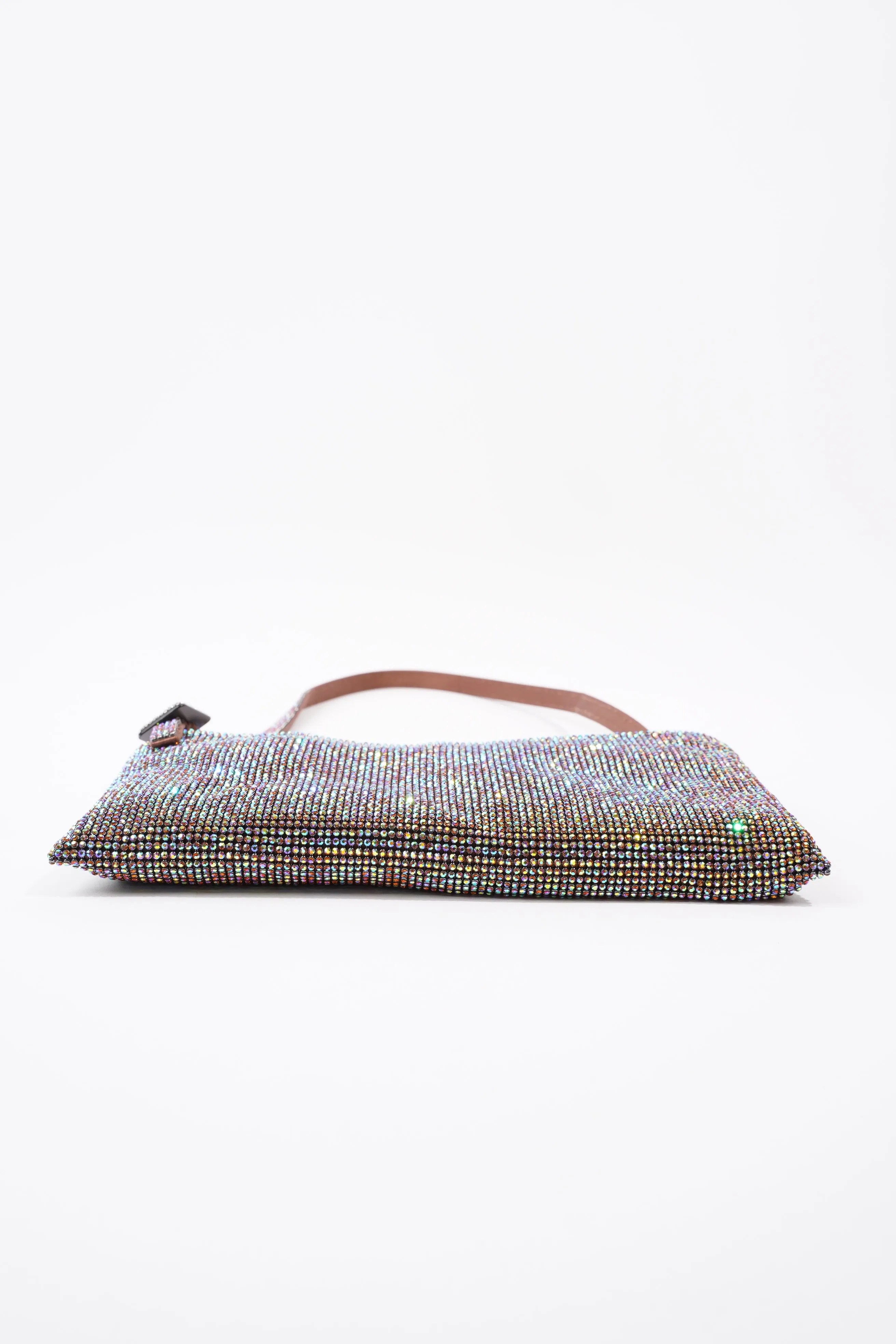 Benedetta Bruzziches Your Best Friend La Grande Rose Gold Crystal Silk
